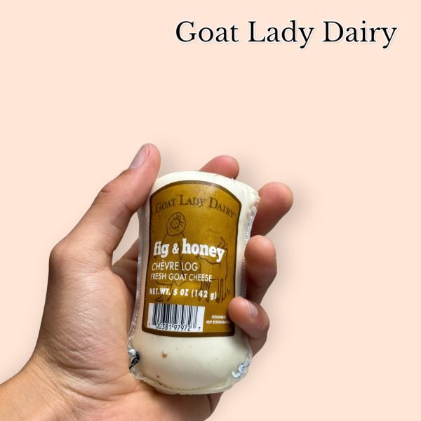 Goat Lady Dairy- Fig & Honey Goat Cheese