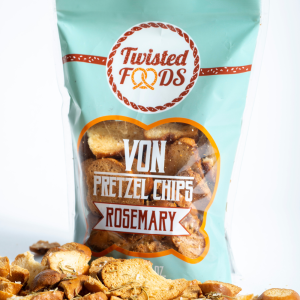 Von Pretzel Chips- Rosemary 4 Pack