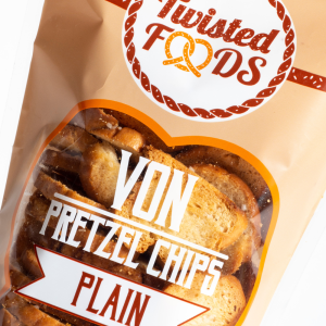 Von Pretzel Chip- Salt & Olive Oil 4 Pack