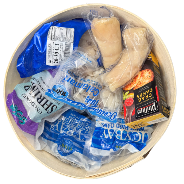 Holiday Collection: The Feast of 7 Fishes Gift Set in Wooden Box